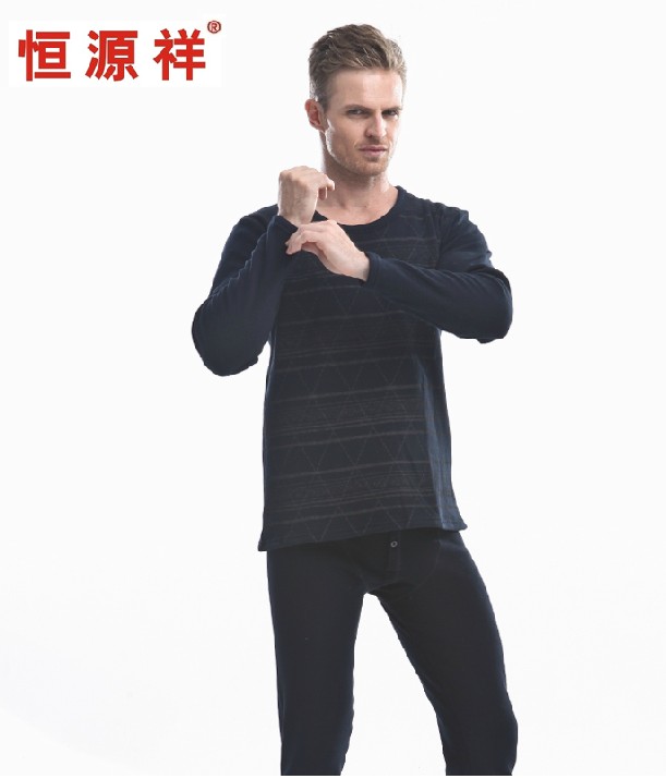 羊,羊,羊,恒源祥!恒源祥羊毛绒男士保暖内衣套