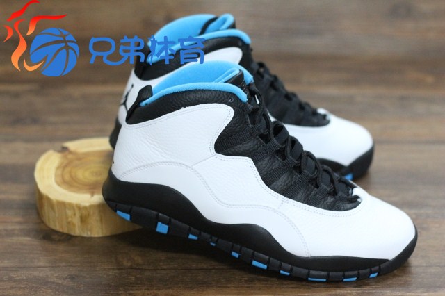 nike air jordan 10 aj10白蓝 乔10活力蓝 310805-106