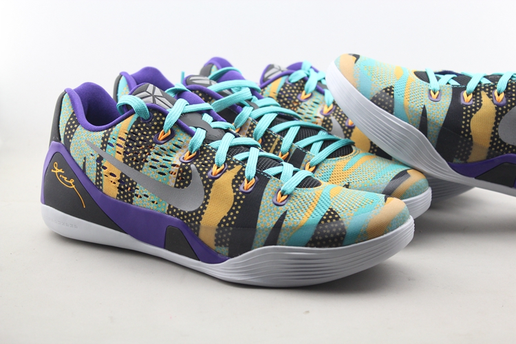 限量正品nike kobe 9 xdr科比9虎纹花卉篮球鞋653972-500/001现货