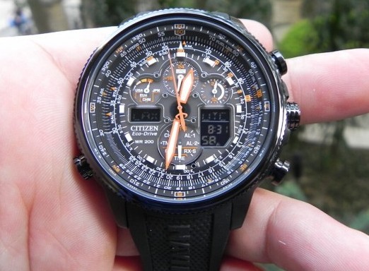 近期好价!CITIZEN 超级空中之鹰 JY8035-04E 5局电波男表