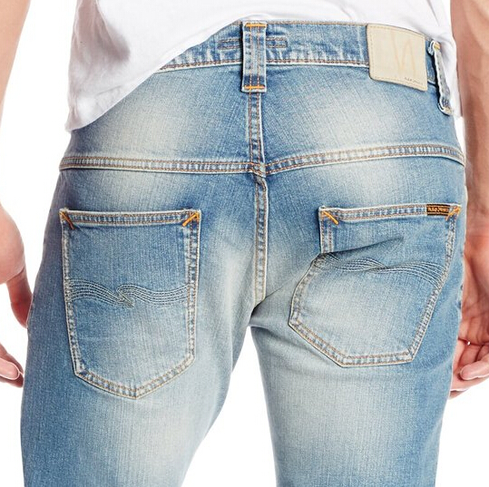 北欧牛王!Nudie Jeans Thin Finn 男士修身牛仔