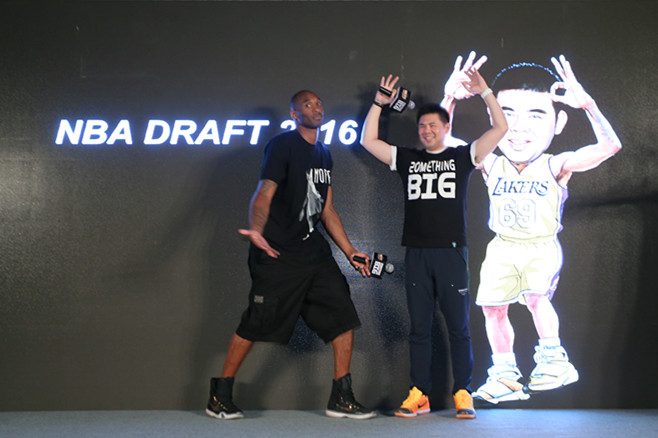 湖人球星科比成为手游nba英雄代言人