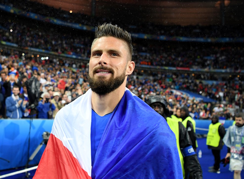 吉鲁2球1助获全场最佳:这是我的最佳表现_虎扑国际足球新闻