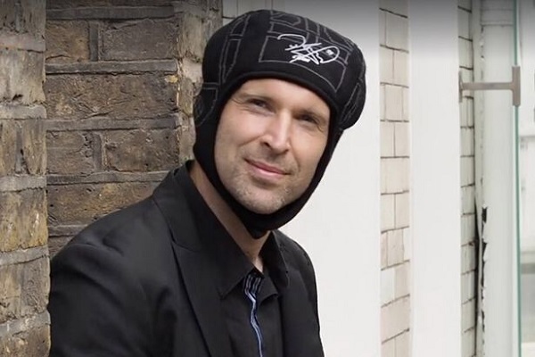 阿森纳门将切赫开卖头盔同款造型冬季用帽子_