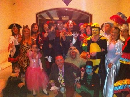 新年夜武齐尼奇全家玩起化妆晚会!新年快乐! - 虎扑足球新声