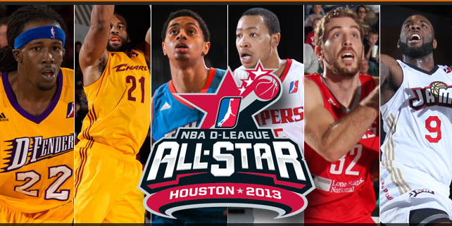 2013年NBA发展联盟全明星赛名单公布_