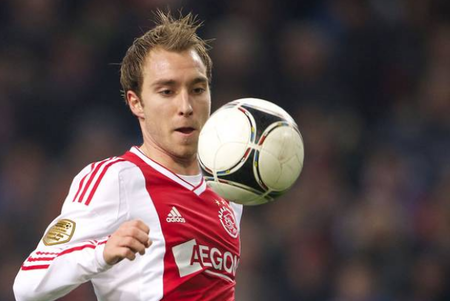 利物浦热刺将争夺丹麦天才埃里克森