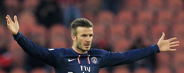 足坛球员收入榜:贝克汉姆力压梅西夺冠