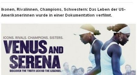 威廉姆斯<em>姐妹纪录片</em>五月公映,曝与父亲不和_虎