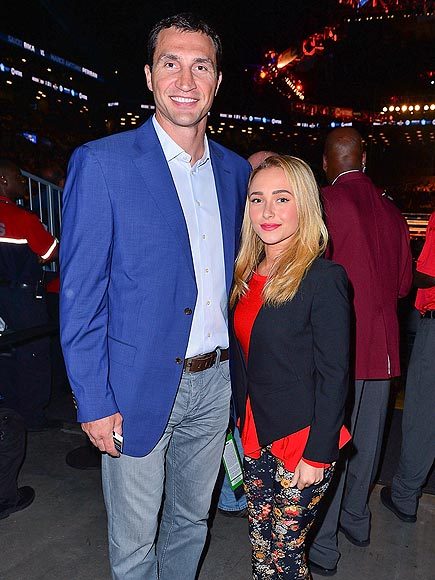 小克里琴科与影星海顿-潘妮蒂尔