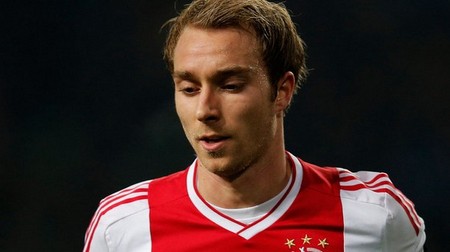 经纪人称丹麦中场埃里克森只愿加盟欧冠球队