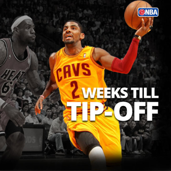 距离NBA开赛不到2周时间!.