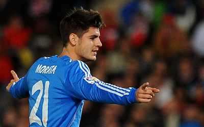 邮报:阿森纳冬季有意引入皇马前锋莫拉塔