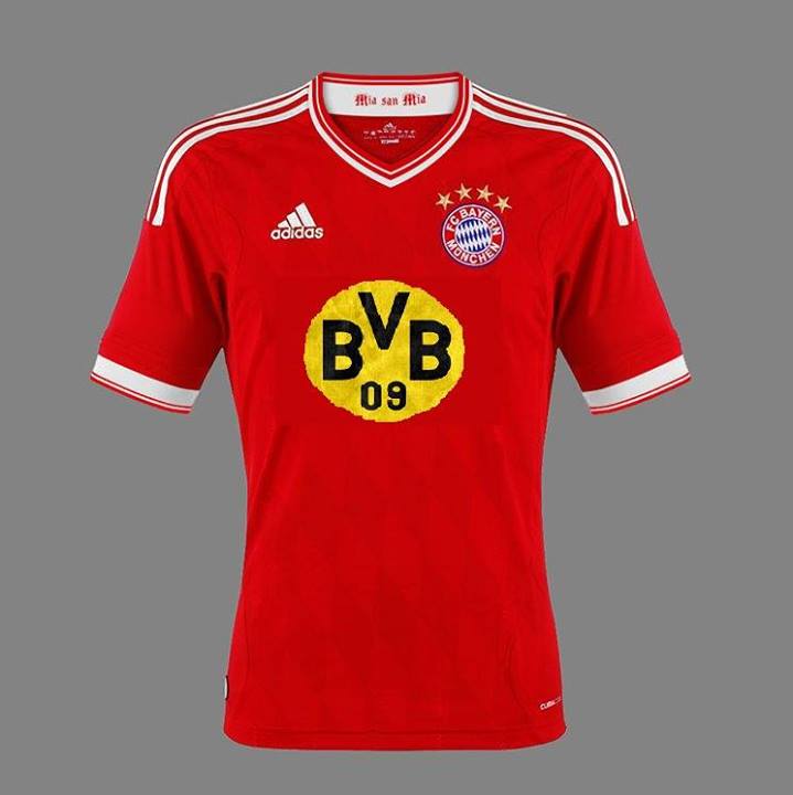 拜仁慕尼黑新球衣谍照曝光.