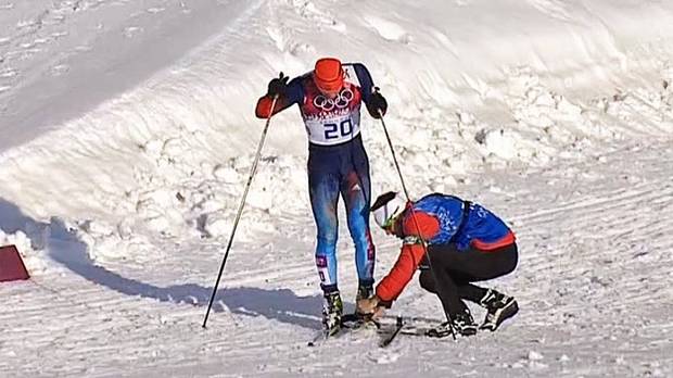 加拿大滑雪教练帮助俄罗斯运动员完赛_虎扑综