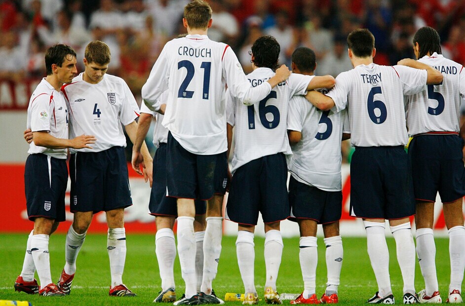 在2006年德国世界杯英格兰队.