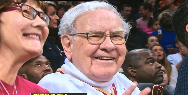 股神巴菲特现场观战好友詹姆斯_虎扑NBA新声