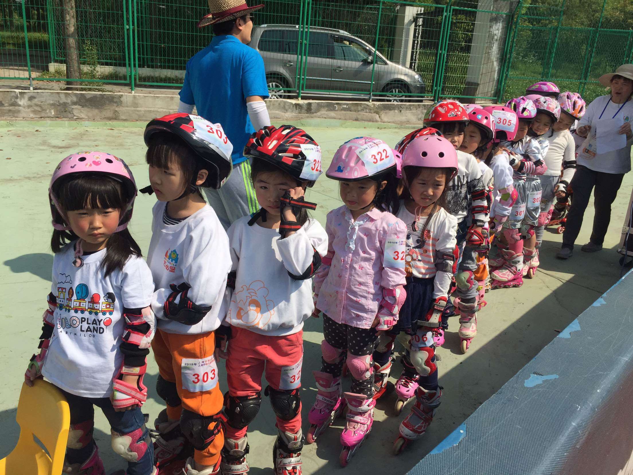 上海市幼儿园轮滑大赛--享受竞争_虎扑综合体