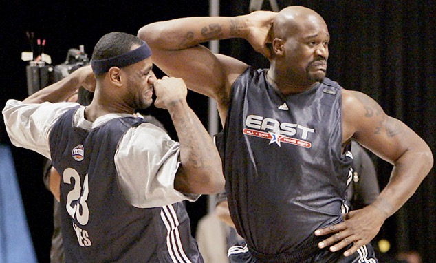 奥尼尔:詹姆斯是一位出色的领袖_虎扑NBA新声