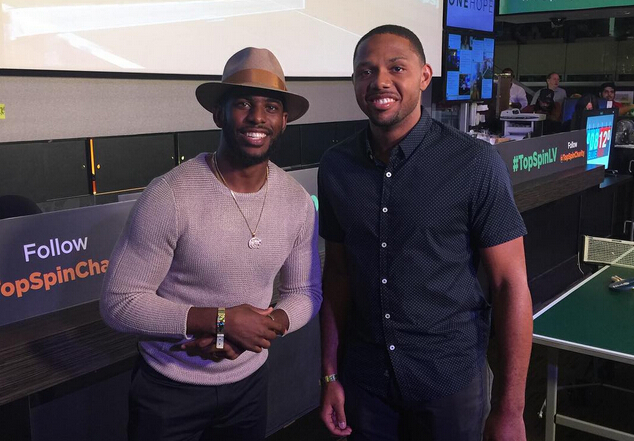 保罗未能在自己举办的乒乓球赛三连冠_虎扑N