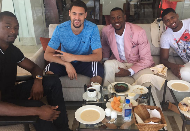 汤普森惊叹伊格达拉今夏取得大丰收_虎扑NBA新声