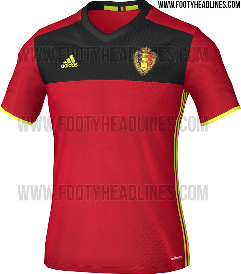 欧洲红魔比利时主场球衣谍照曝光