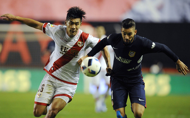 张呈栋策动进球,巴列卡诺主场1-1平马竞_虎扑