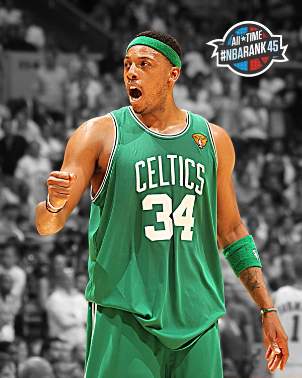 ESPN历史百大排名:皮尔斯第45_虎扑NBA新声