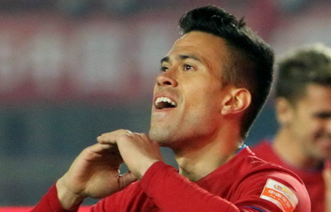 GIF：哈维尔进球，建业客场2-0延边