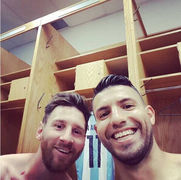 阿圭罗:梅西和我约定一起留胡子_虎扑国际足球