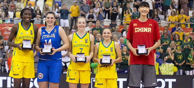 韩旭入选女篮世青赛最佳阵容_虎扑CBA新闻