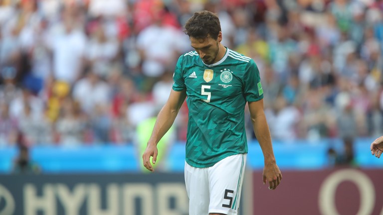 胡梅尔斯说:"对于所有的德国球迷们来说,这都是一个非常令人痛苦的