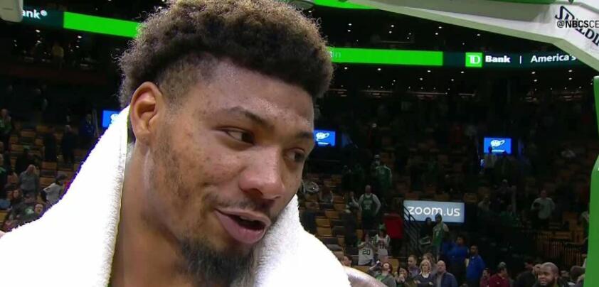 斯马特谈手感回暖:我必须继续投篮,相信自己 NBA新闻 斯马特谈手感回暖:我必须继续投篮,相信自己 NBA新闻