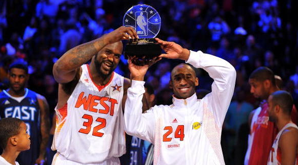 共享MVP!科比和奥尼尔09年全明星赛精彩表演 NBA新闻 共享MVP!科比和奥尼尔09年全明星赛精彩表演 NBA新闻