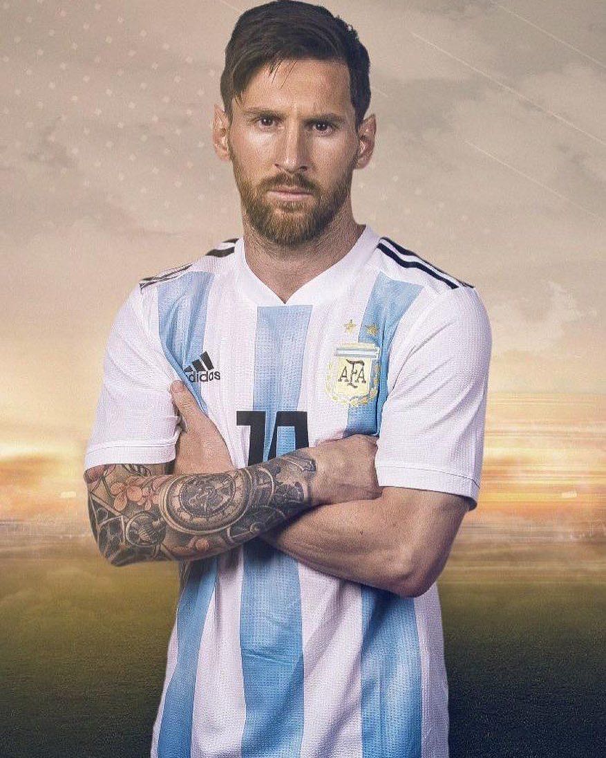 梅西晒照,庆祝阿根廷国庆日