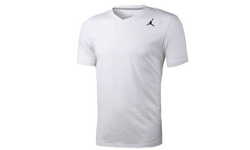 专柜正品 AIR JORDAN CORE V NECK TEE 短袖 525396