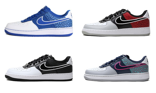 NIKE AIR FORCE 1 AF1 爆裂纹南海岸 488298-031/416/417