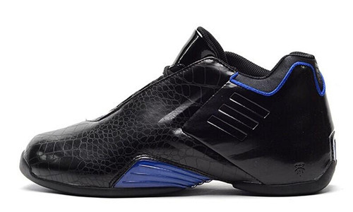 正品adidas t-mac 3 麦蒂3代黑蓝复刻 奥兰多魔术 篮球鞋 c75307
