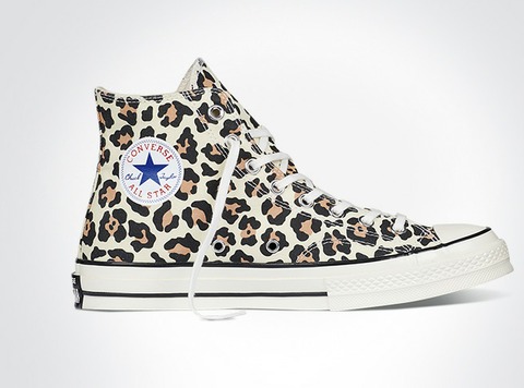 匡威converse 1970s复刻经典款 豹纹印花