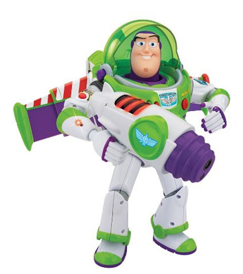 经典!talking buzz lightyear 巴斯光年 可说话声光玩具