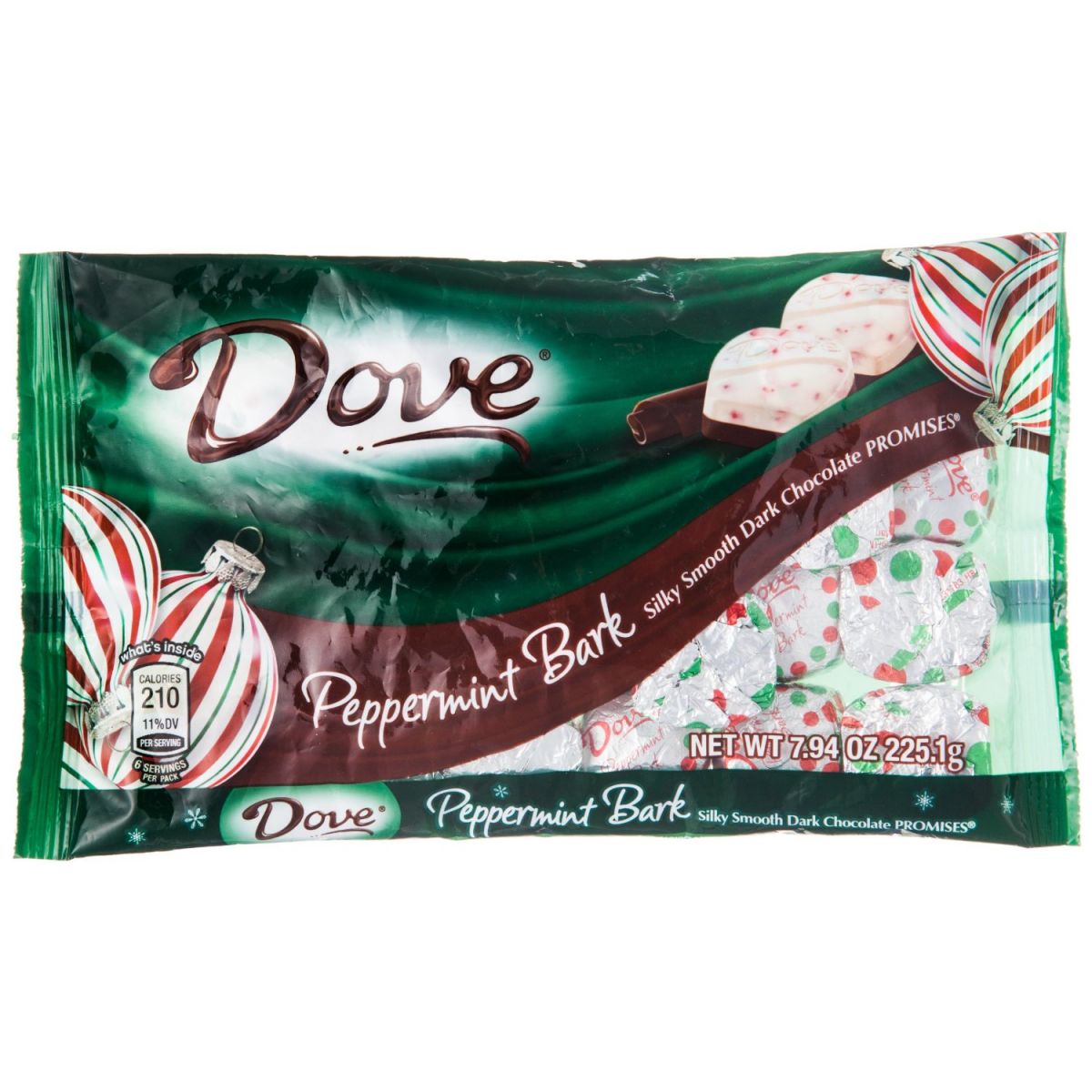 dove德芙薄荷黑巧克力225.1g