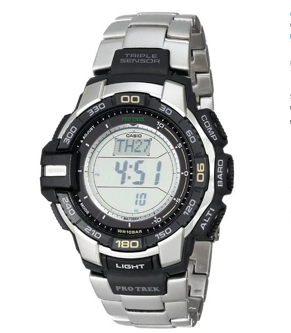 casio 卡西欧 prg270d-7cr 男款登山表