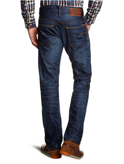 g-star 3301 男士修身直筒牛仔裤