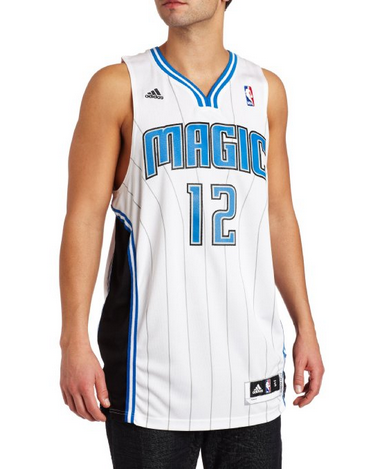 白菜价!adidas nba swingman 霍华德魔术队球衣