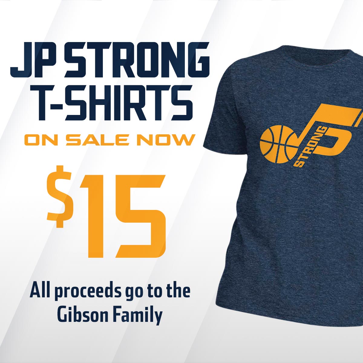 爵士为jp-吉布森募捐:很荣幸能帮他对抗病魔