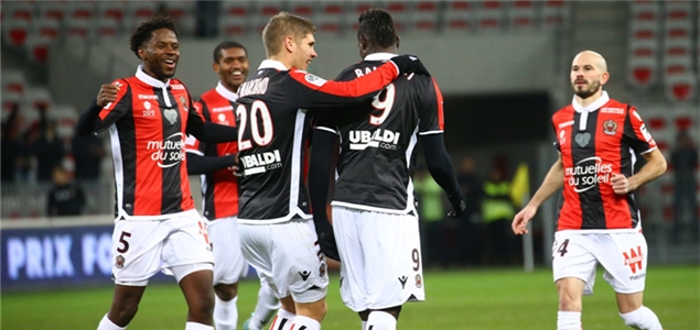 法甲综述:摩纳哥尼斯奏凯,雷恩里尔力擒对手_