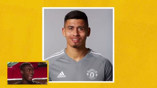 曼联球员上节目猜谜:法国人,从来都不高兴,是谁?