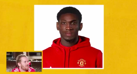 曼联球员上节目猜谜:法国人,从来都不高兴,是谁?