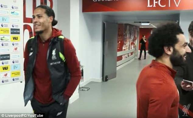 萨拉赫进球的秘密？范戴克调侃：运气好