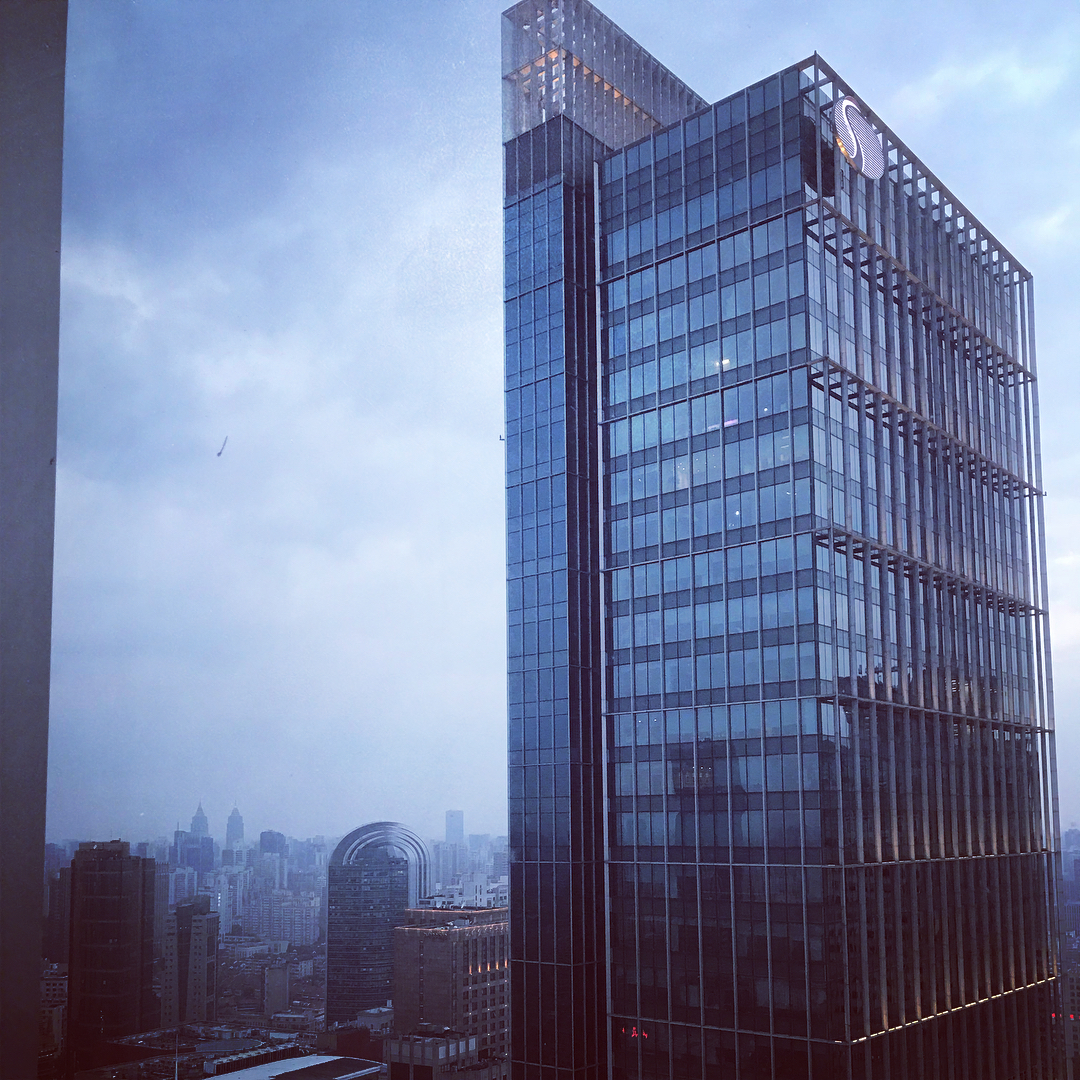 中国行!雷-阿伦发布上海清晨市景